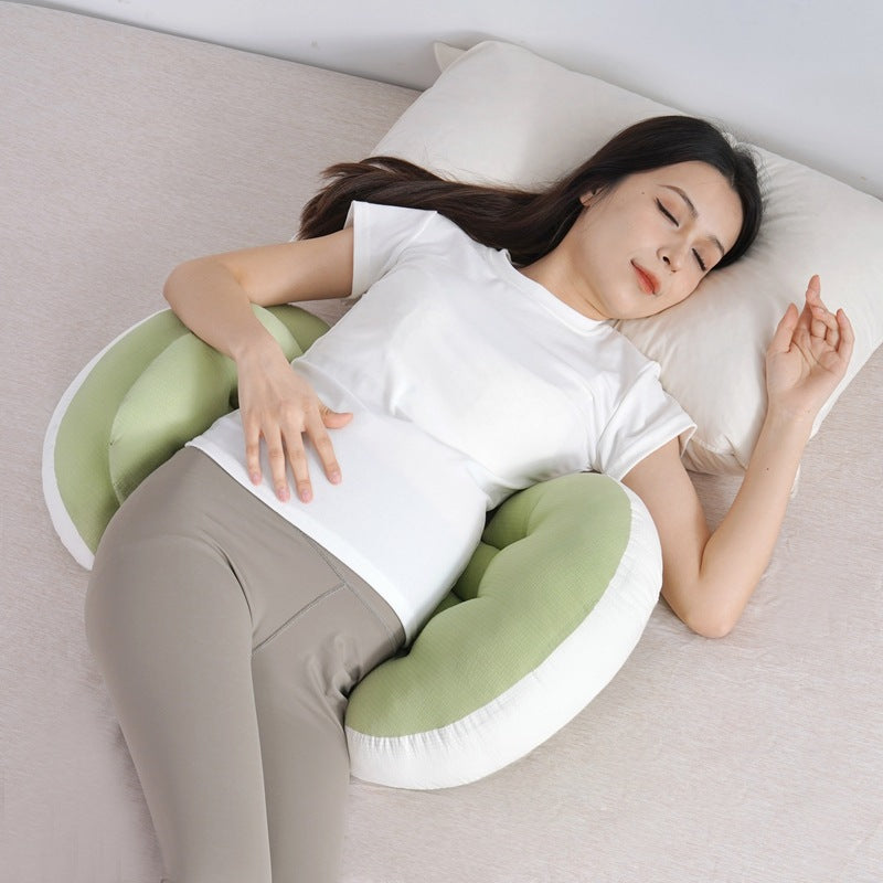 Amore Mama U-Shaped Maternity Pillow for Pregnancy Support