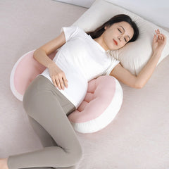 Amore Mama U-Shaped Maternity Pillow for Pregnancy Support